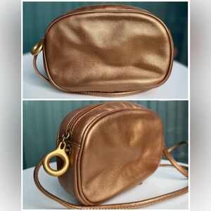 L. J. S‎ Collection Vintage Leather Bronze Crossbody